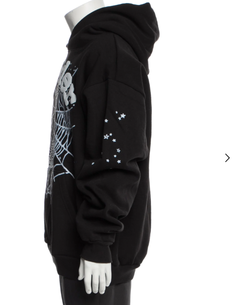 Dark Pink Spider Hoodie