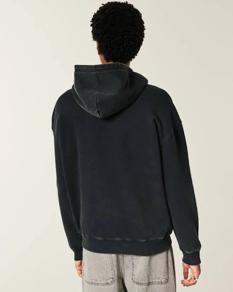 Men's Boxy Zip-Up Hoodie